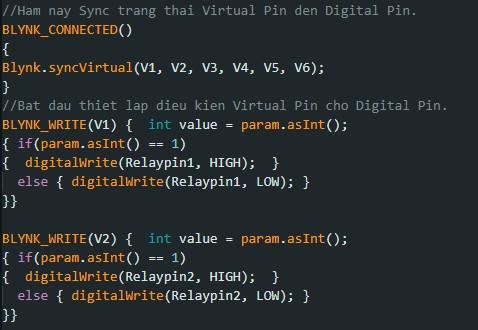 Arduino IDE #3 – Hướng dẫn dùng Virtual PIN điều khiển ESP bằng ứng dụng Blynk