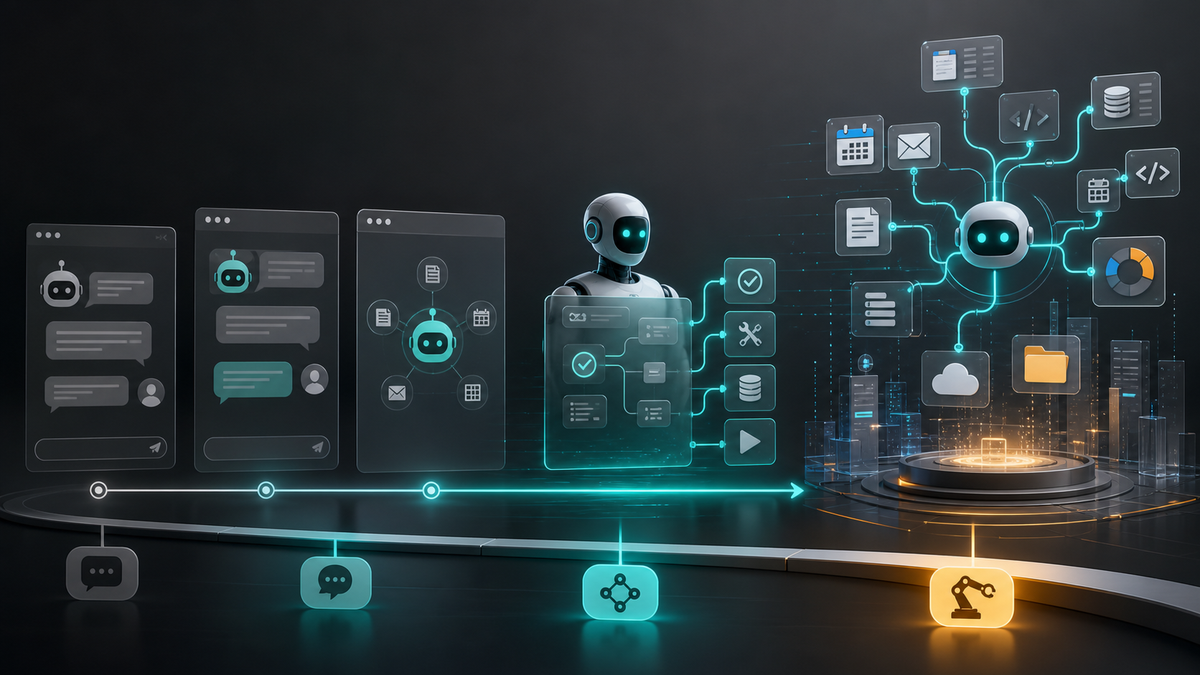 Sự chuyển dịch từ chatbot sang AI agent không chỉ là một